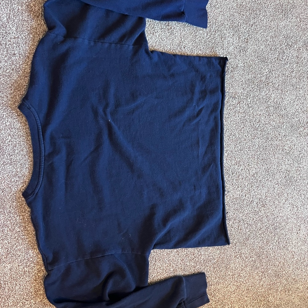 GAP Cozy Navy Knit Pullover